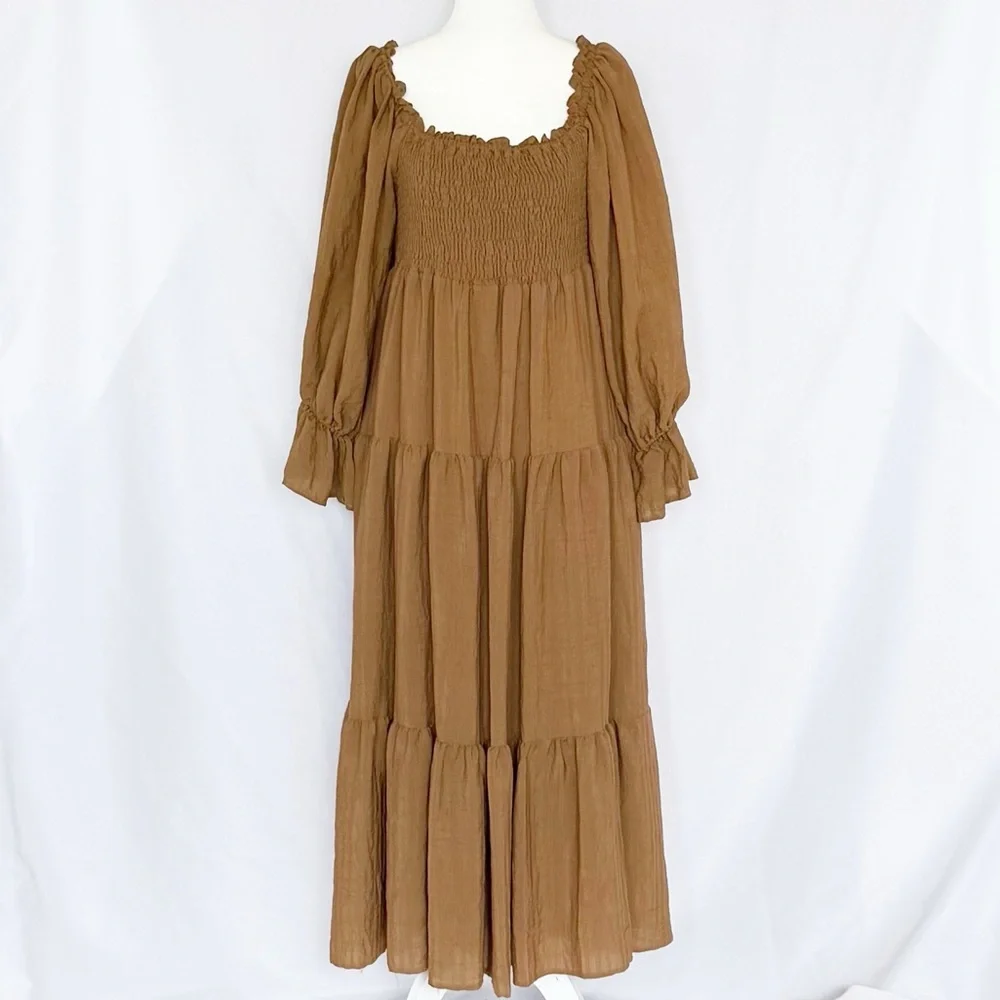 &Merci Smocked Dress M - Picture 2 of 7
